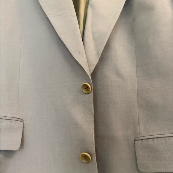 Hugo Boss 44L olive green blazer in EUC wool and classic - Picture 5 of 16